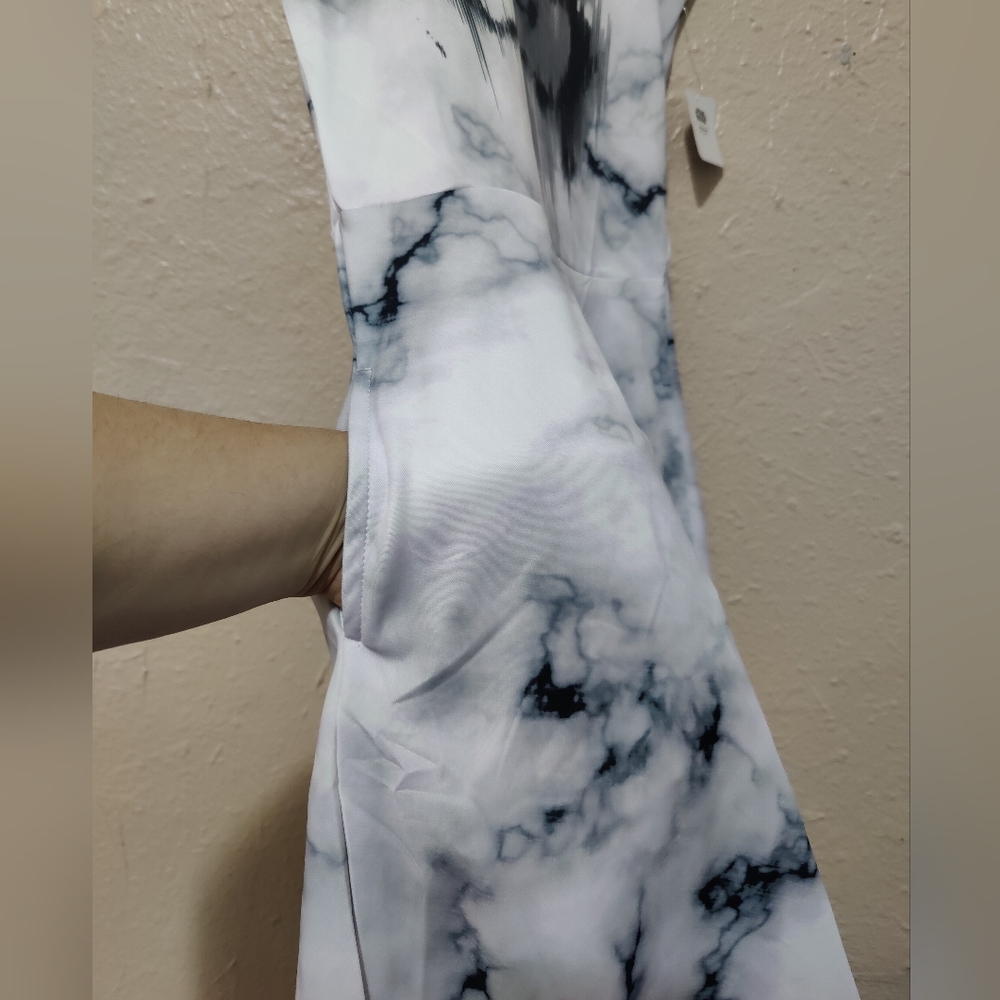Disney Star Wars Marble Stormtrooper Hooded Dress - Juniors - Picture 4 of 10
